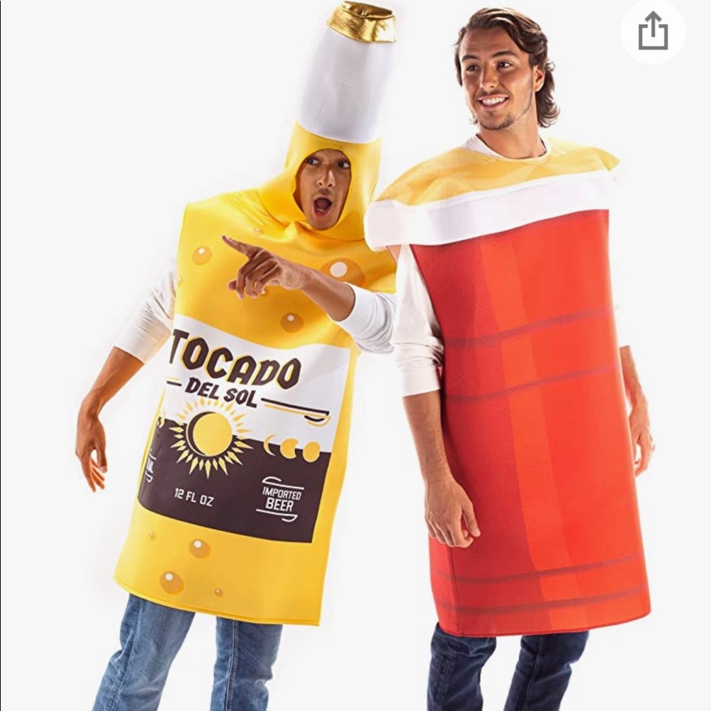 Beer & Red Cup Halloween Couples Costumes